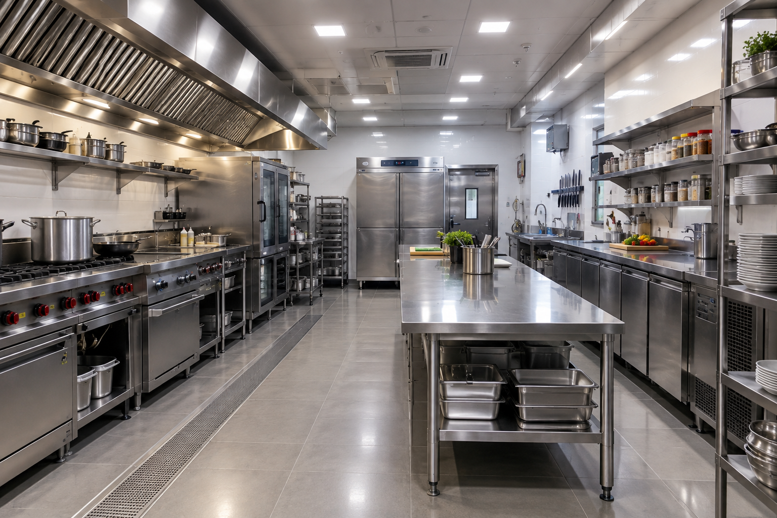 Commercial Kitchen by Sri Sai Baba Kitchen Equipment